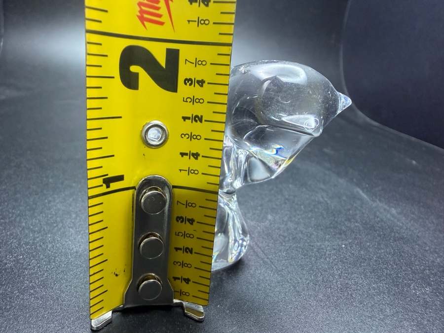 Just Added - Vintage Baccarat Crystal Cat Figurine 1 7/8'H [Photo 6]