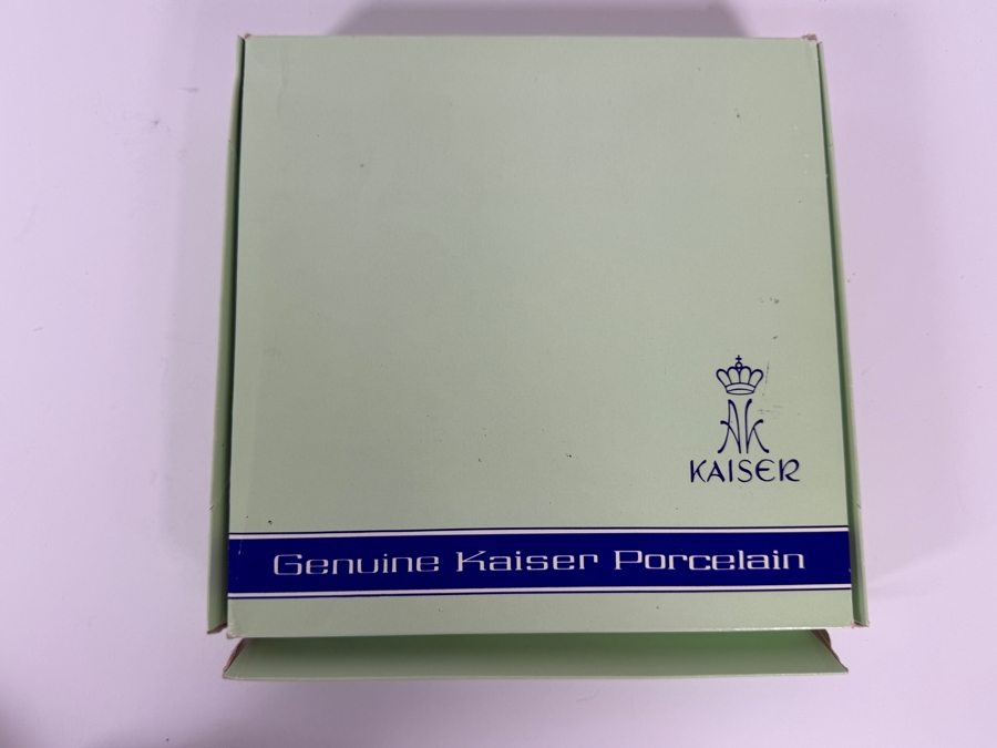 Just Added - Vintage Limited Edition Kaiser West Germany Porcelain Collector Plate: Scheherazade From The Arabian Nights Collection With Original Box 8W [Photo 6]