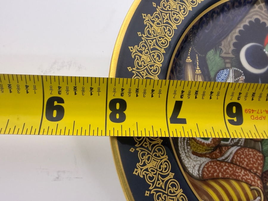 Just Added - Vintage Limited Edition Kaiser West Germany Porcelain Collector Plate: Scheherazade From The Arabian Nights Collection With Original Box 8W [Photo 5]
