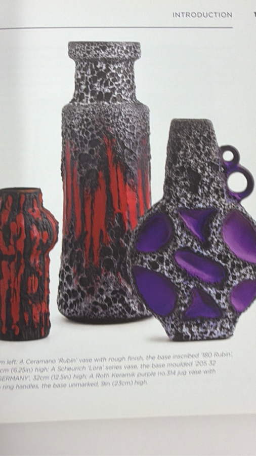 Just Added - Paperback Book Fat Lava: West German Ceramics Of The 1960s & 70s By Mark Hill [Photo 6]