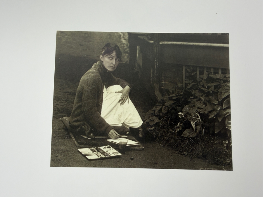 Just Added - First Edition Hardcover Collectible Art Book Georgia O'Keeffe 'One Hundred Flowers' 1987 Featuring Works Such As Black Iris III [Photo 5]
