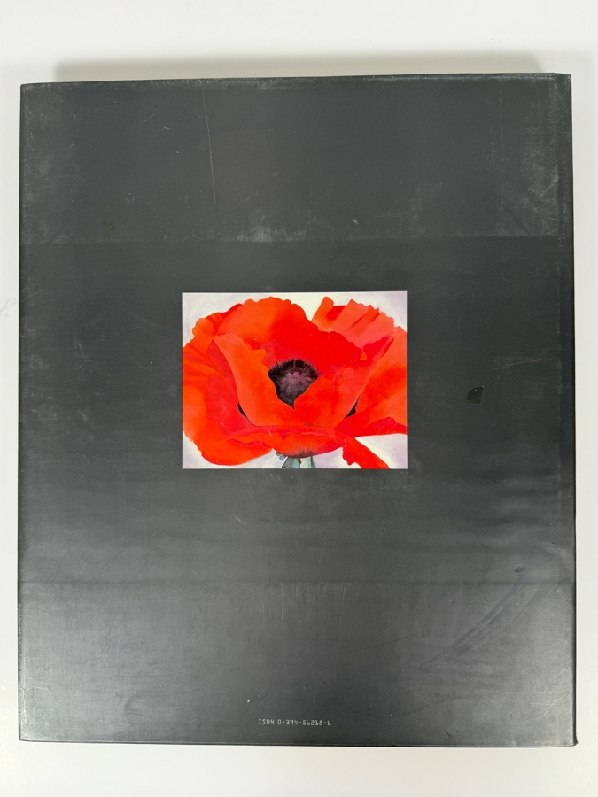 Just Added - First Edition Hardcover Collectible Art Book Georgia O'Keeffe 'One Hundred Flowers' 1987 Featuring Works Such As Black Iris III [Photo 9]