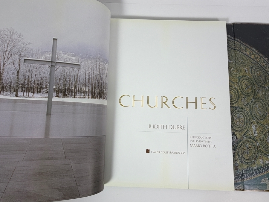 Just Added - First Edition Hardcover Book Churches By Judith Dupre [Photo 2]
