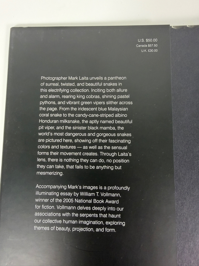 Just Added - Hardcover Book Serpentine By Mark Laita [Photo 2]