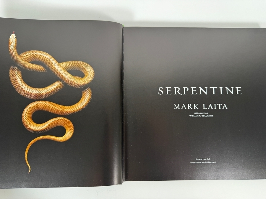Just Added - Hardcover Book Serpentine By Mark Laita [Photo 3]