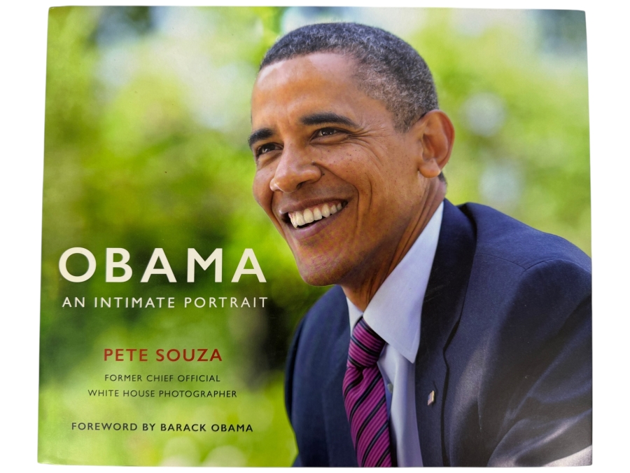 Just Added - First Edition Hardcover Book Obama An Intimate Portrait By Pete Souza