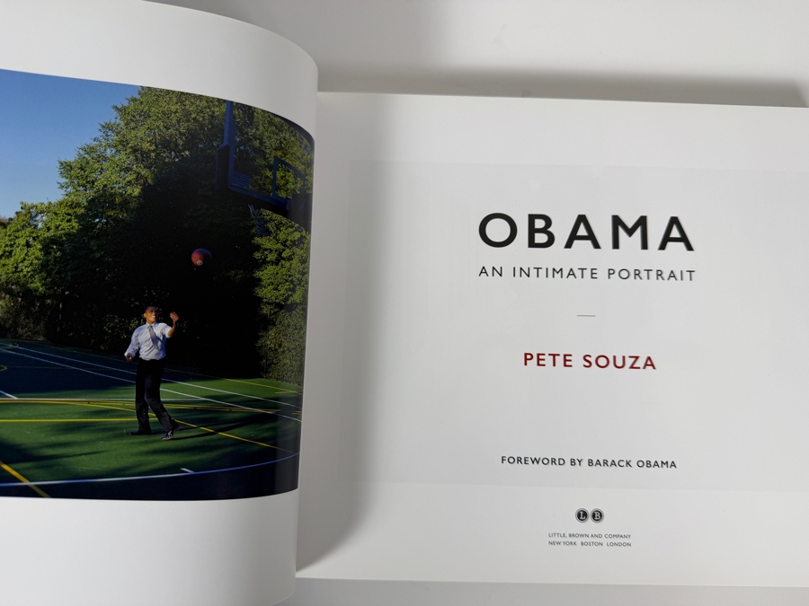 Just Added - First Edition Hardcover Book Obama An Intimate Portrait By Pete Souza [Photo 3]