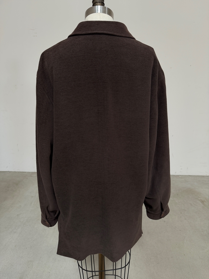 Just Added - Men's Ermenegildo Zegna Luxury Wool Coat Size L 52 Made In Italy [Photo 4]