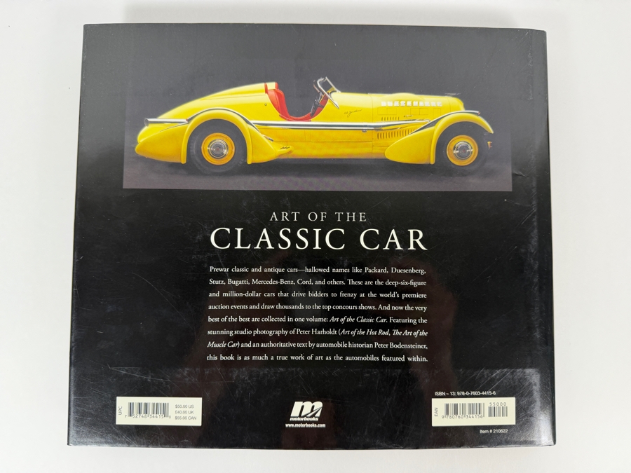 Just Added - First Edition Hardcover Book 2013 Art Of The Classic Car [Photo 9]