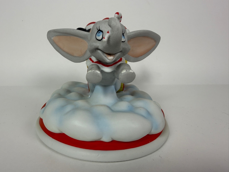Vintage Grolier Limited Edition Disney Fourth Edition Christmas 1982 Mickey Donald And Dumbo Flying Figurine Designed By Walt Disney Artists 5'H [Photo 4]
