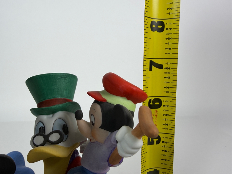 Vintage Grolier Limited Edition The Disney Collection Christmas 1983 Fifth Edition 'Scrooge's Christmas Surprise' Designed By Walt Disney Artists Figurine 7'H [Photo 8]