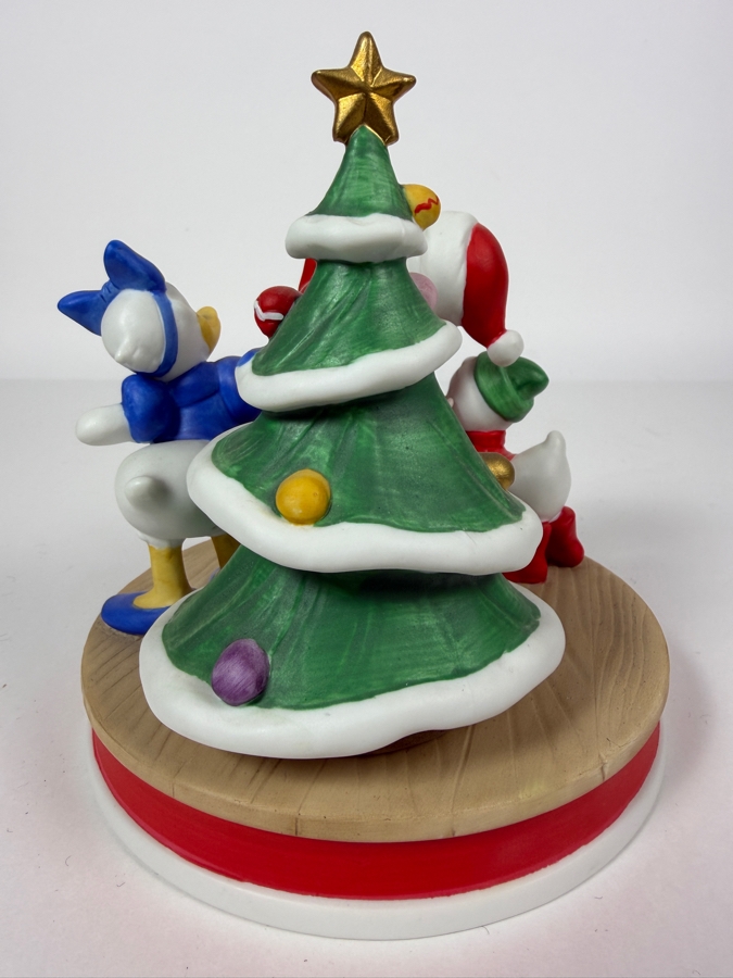 Vintage Grolier Limited Edition The Disney Collection Christmas 1984 Celebrating Donald Duck's 50th Birthday Figurine 6.5'H [Photo 3]