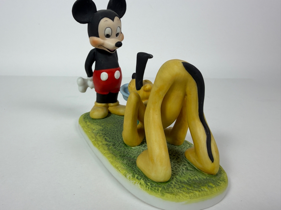 Vintage Walt Disney Cartoon Classics Mickey's Pal Pluto 1933 Limited Edition Porcelain Figurine 5.5'H [Photo 6]