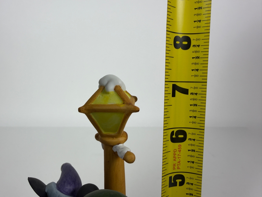 Vintage Grolier Limited First Edition Christmas 1979 Mickey Mouse, Minnie Mouse And Pluto Caroling Figurine Designed By Walt Disney Artists 7'H [Photo 7]