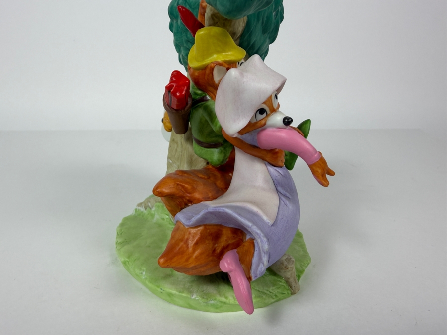 Vintage Grolier Disney Magic Memories Robin Hood Maid Marian And Prince John Limited Edition Figurine 3,074/15,000 6'H [Photo 6]