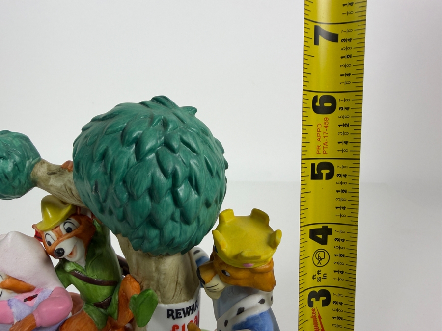 Vintage Grolier Disney Magic Memories Robin Hood Maid Marian And Prince John Limited Edition Figurine 3,074/15,000 6'H [Photo 10]