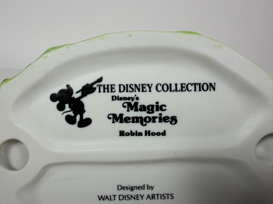 Vintage Grolier Disney Magic Memories Robin Hood Maid Marian And Prince John Limited Edition Figurine 3,074/15,000 6'H [Photo 8]