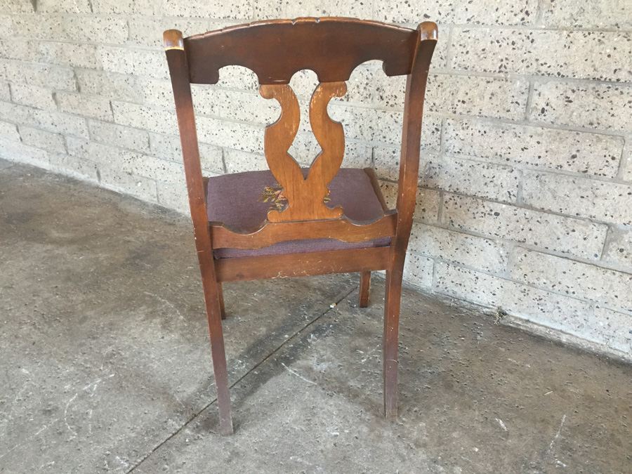 Vintage Karpen Needlepoint Chair [Photo 6]