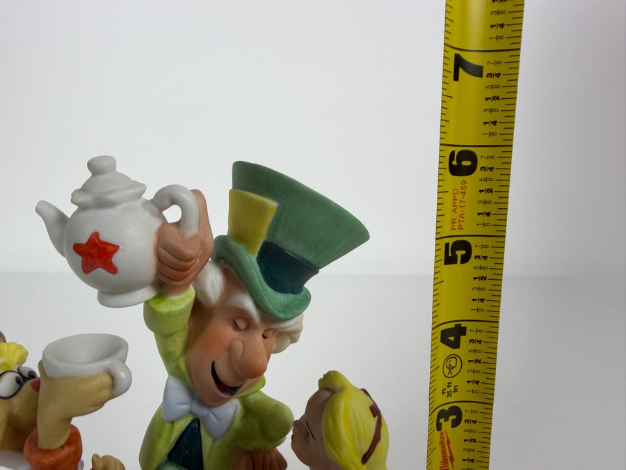 Vintage Grolier Disney Magic Memories Alice In Wonderland Mad Tea Party Limited Edition Figurine 6'H [Photo 9]