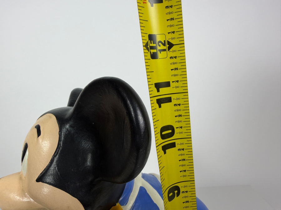 Vintage Walt Disney Productions Mickey Mouse Marching Band Drum Ceramic Cookie Jar By California Originals 11.5'H [Photo 10]