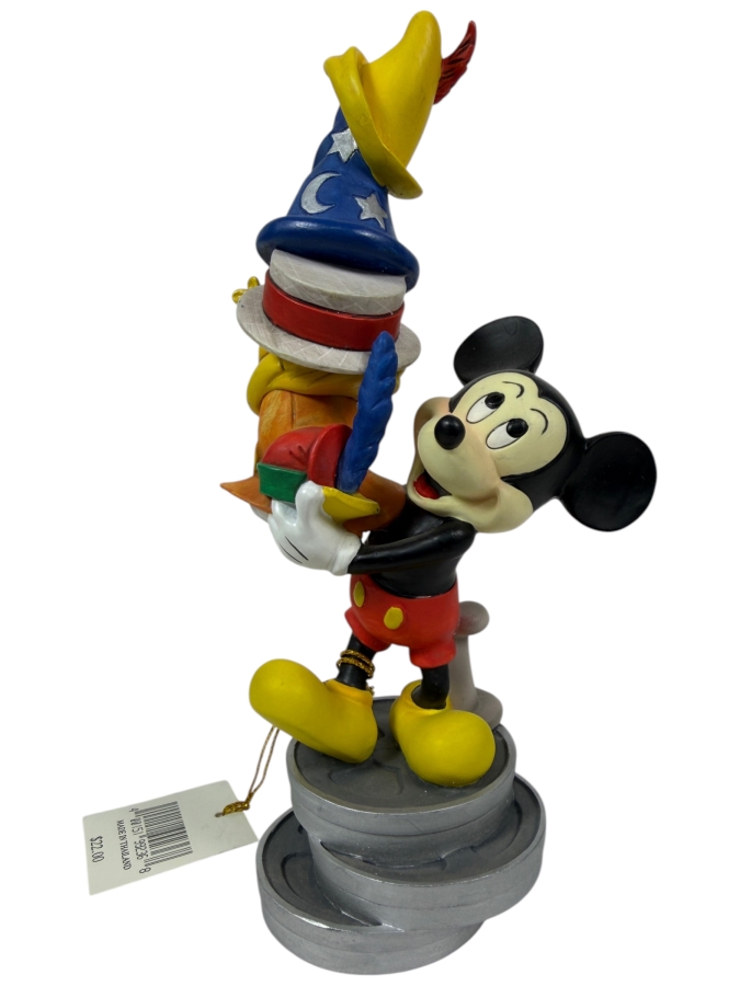 Disney Mickey Mouse 65th Anniversary 'Hats Off To Mickey' Figurine 7'H