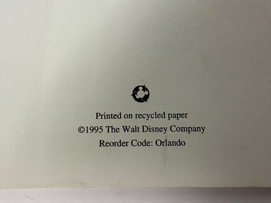Vintage Walt Disney Productions Employee Policy Manual General Company Policies Dated November 1, 1995 [Photo 4]