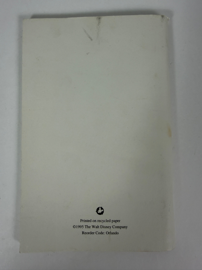 Vintage Walt Disney Productions Employee Policy Manual General Company Policies Dated November 1, 1995 [Photo 5]