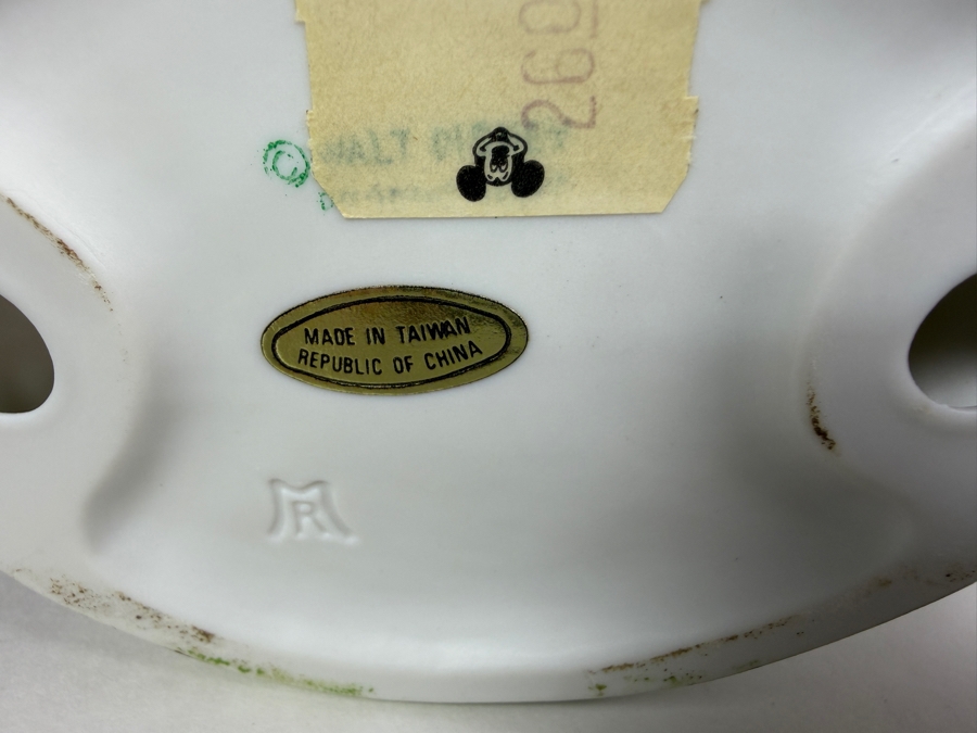 Vintage Walt Disney Productions Three Little Pigs Big Bad Wolf Ceramic Porcelain Figurine 6'H [Photo 7]