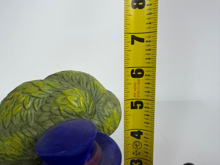 Vintage Walt Disney Productions Three Little Pigs Big Bad Wolf Ceramic Porcelain Figurine 6'H [Photo 9]