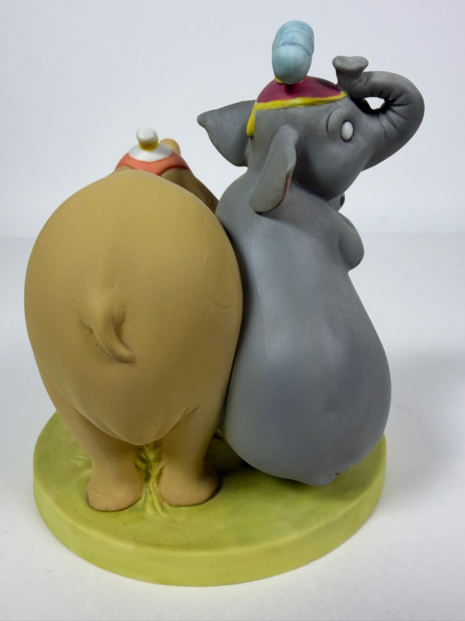 Vintage Grolier 1985 Disney Collection Heroes & Villains Dumbo Limited Edition 488/24,750 Porcelain Figurine Designed By Walt Disney Artists 5.25'H [Photo 5]