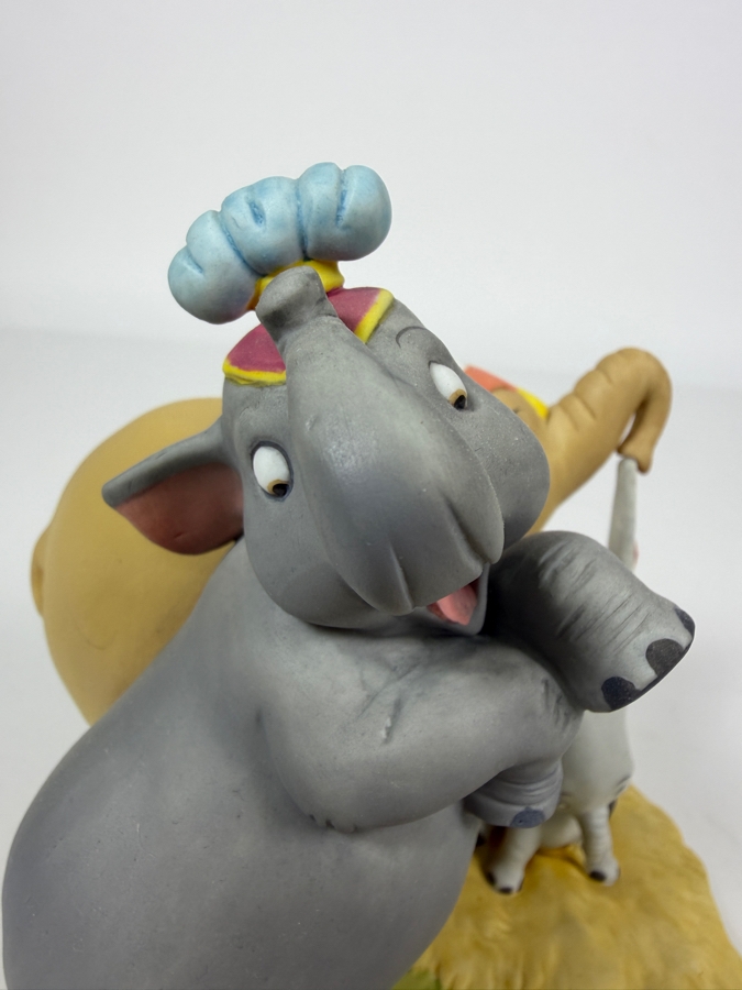 Vintage Grolier 1985 Disney Collection Heroes & Villains Dumbo Limited Edition 488/24,750 Porcelain Figurine Designed By Walt Disney Artists 5.25'H [Photo 7]