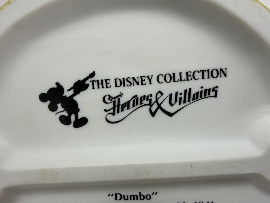 Vintage Grolier 1985 Disney Collection Heroes & Villains Dumbo Limited Edition 488/24,750 Porcelain Figurine Designed By Walt Disney Artists 5.25'H [Photo 10]
