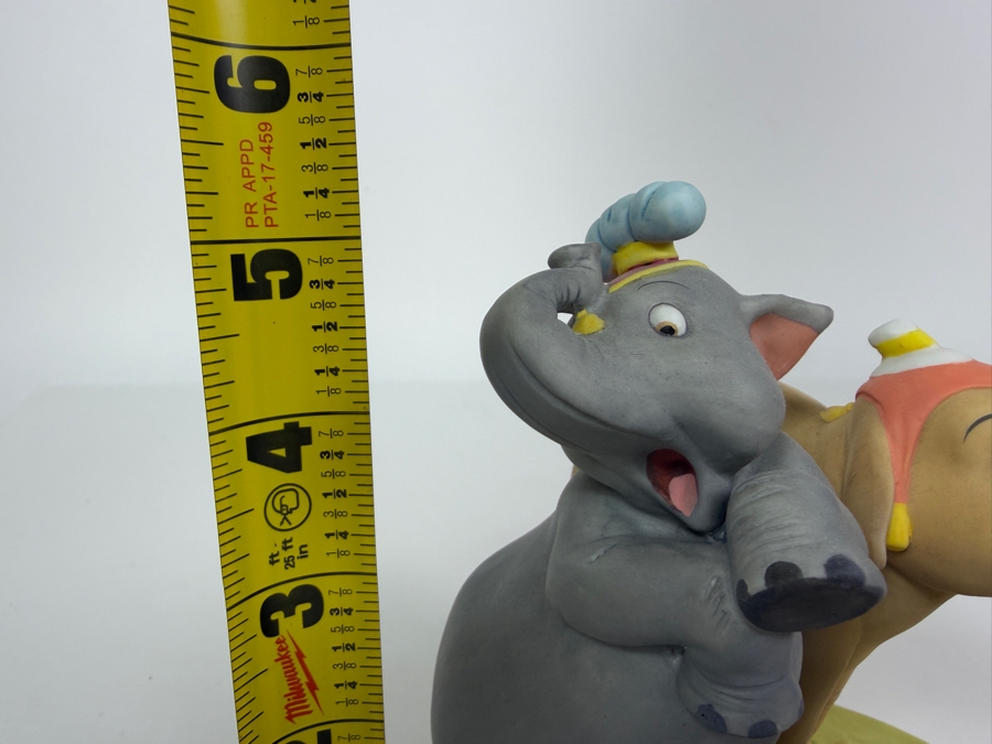 Vintage Grolier 1985 Disney Collection Heroes & Villains Dumbo Limited Edition 488/24,750 Porcelain Figurine Designed By Walt Disney Artists 5.25'H [Photo 12]