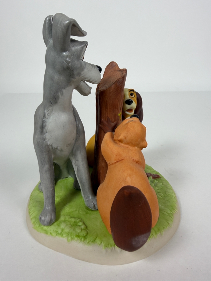 Disney's Grolier Magic Memories Lady And The Tramp Limited Edition Figurine Designed By Walt Disney Artists 5.5'H [Photo 6]