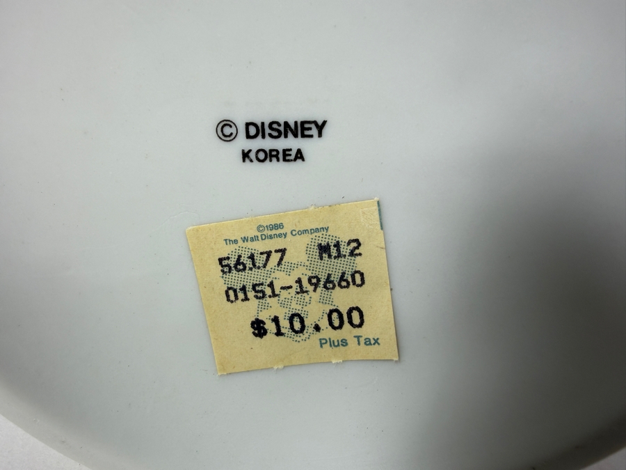 Vintage 1980s Walt Disney Productions Mickey Mouse Tuxedo Porcelain Figurine 7'H [Photo 5]