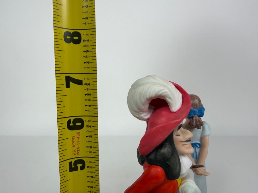 Vintage Grolier Disney Collection Heroes & Villains 1985 Limited Edition 136/24,750 Peter Pan Captain Hook Wendy Mr. Smee Figurine Designed By Walt Disney Artists 7'H [Photo 11]