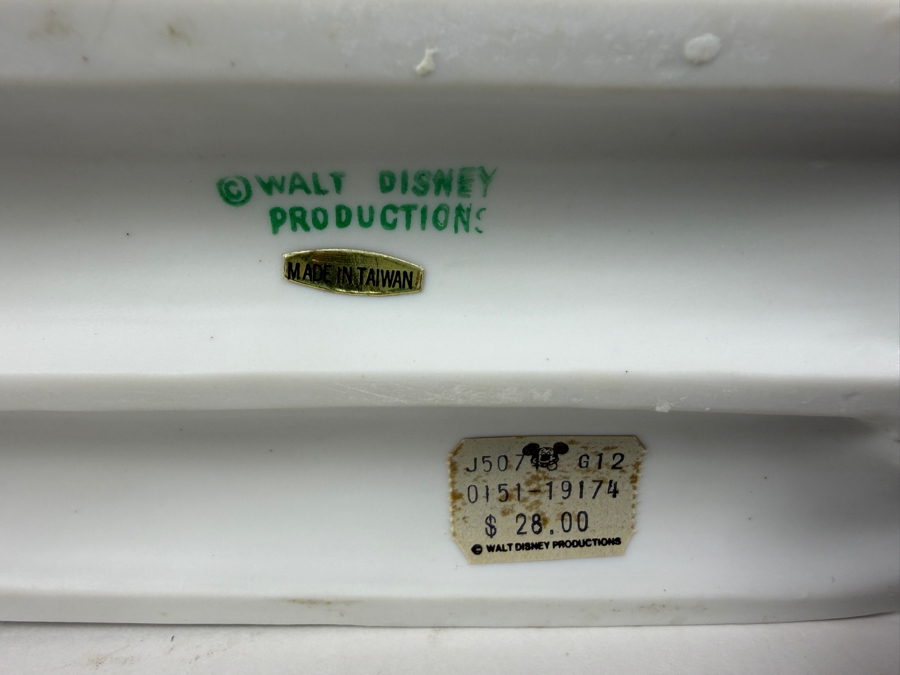Vintage Walt Disney Productions Mickey Donald And Goofy Marching Band Porcelain Figurine 6.5'H [Photo 6]