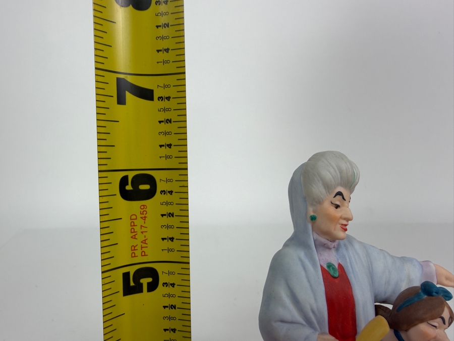 Vintage Grolier 1985 Disney Collection Heroes & Villains Cinderella Lady Tremaine Limited Edition 81/24,750 Figurine Designed By Walt Disney Artists 6.5'H [Photo 9]