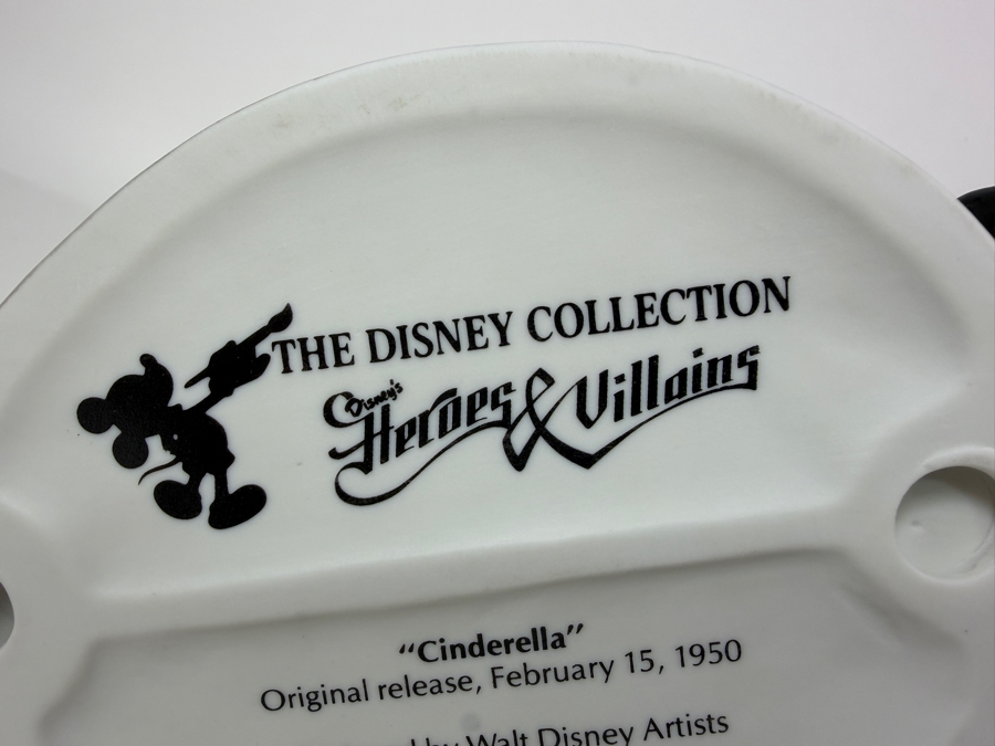 Vintage Grolier 1985 Disney Collection Heroes & Villains Cinderella Lady Tremaine Limited Edition 81/24,750 Figurine Designed By Walt Disney Artists 6.5'H [Photo 7]