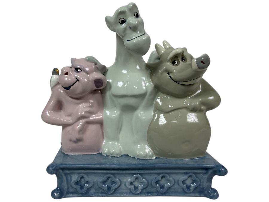 Vintage Disney The Hunchback Of Notre Dame Victor Hugo And Laverne Gargoyles Figurine 4.5'H