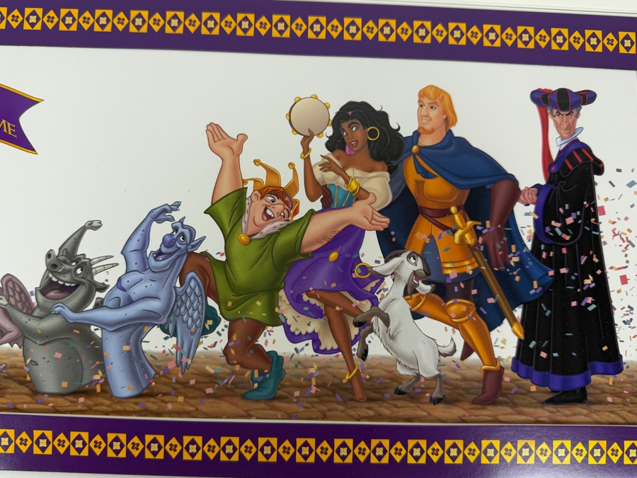 Disney Store Special Edition 1996 The Hunchback Of Notre Dame Commemorative Lithograph 16'W X 8'H [Photo 4]