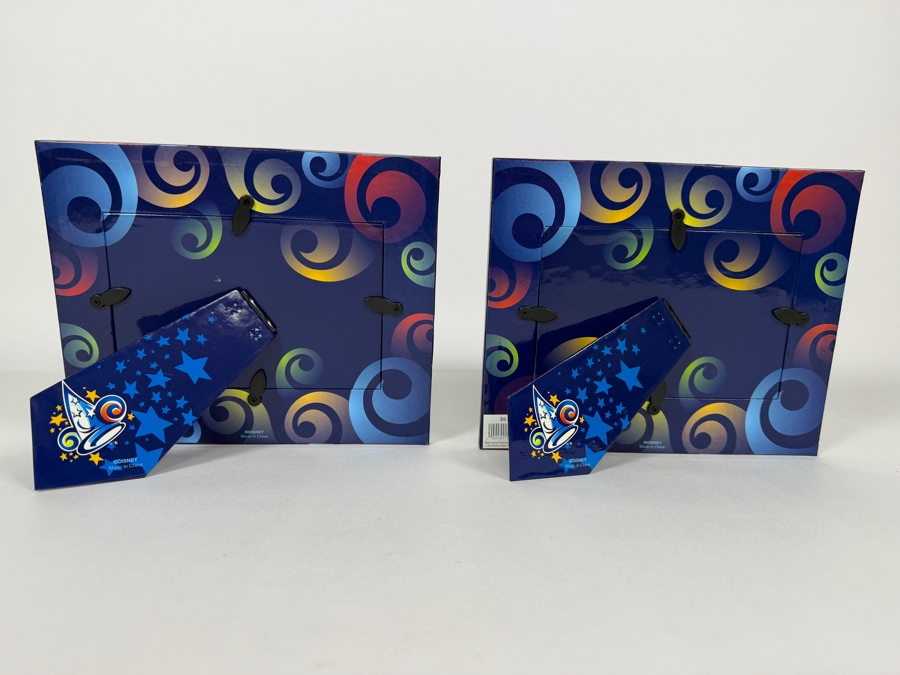 Pair of Vintage 2001 Walt Disney World 100 Years Of Magic 4x6 Photo Frames [Photo 4]