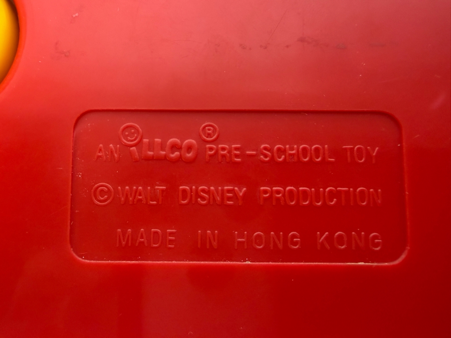 Vintage Walt Disney Productions Illco Mickey Mouse Wind-Up Toy Clock Radio 4.75'H [Photo 4]