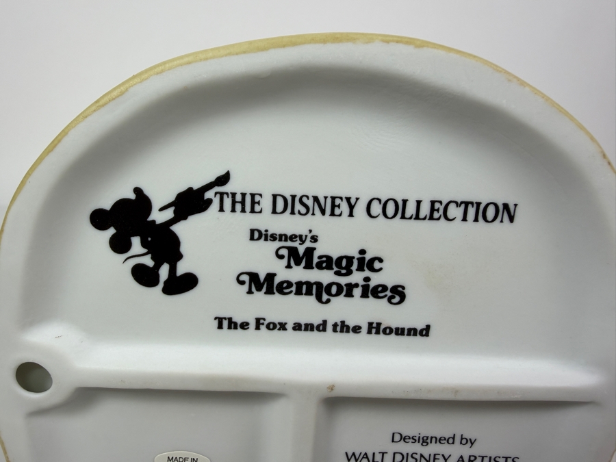 Vintage Grolier Disney's Magic Memories The Fox And The Hound Limited Edition 3,339/15,000 Big Mama Tod And Copper Figurine Designed By Walt Disney Artists 6'H [Photo 7]