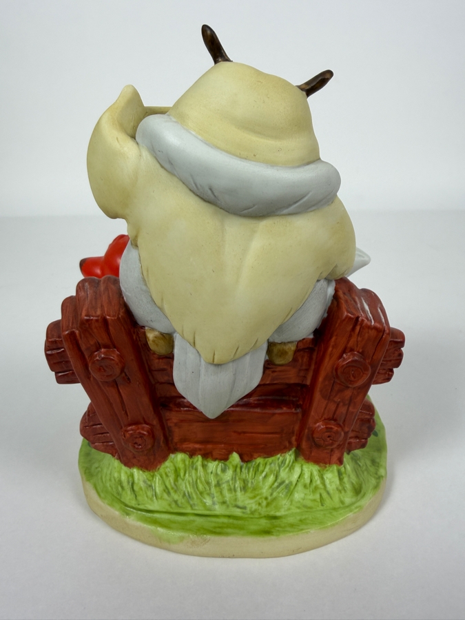 Vintage Grolier Disney's Magic Memories The Fox And The Hound Limited Edition 3,339/15,000 Big Mama Tod And Copper Figurine Designed By Walt Disney Artists 6'H [Photo 4]