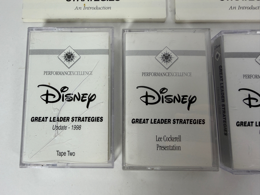 Vintage Disney Great Leader Strategies Lee Cockerell Presentation Cassette Tape Set And Booklets [Photo 2]