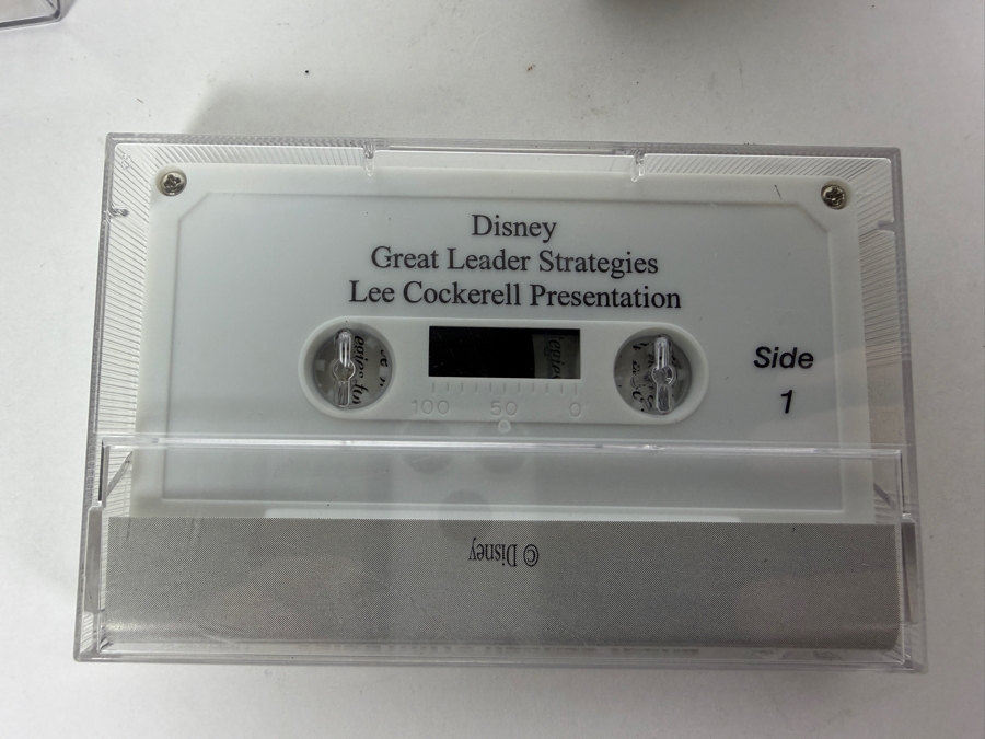 Vintage Disney Great Leader Strategies Lee Cockerell Presentation Cassette Tape Set And Booklets [Photo 11]