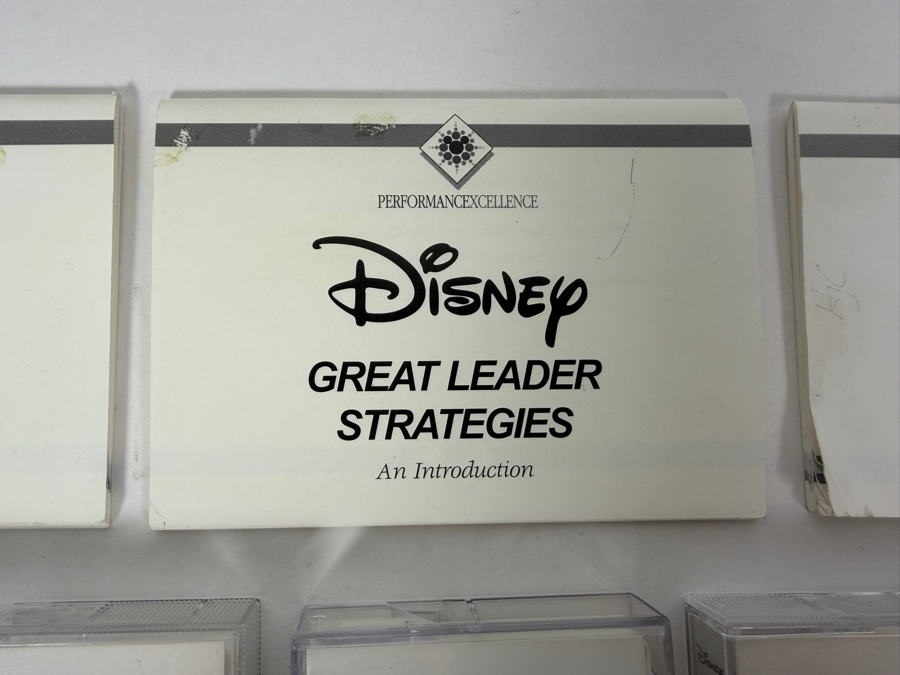 Vintage Disney Great Leader Strategies Lee Cockerell Presentation Cassette Tape Set And Booklets [Photo 6]
