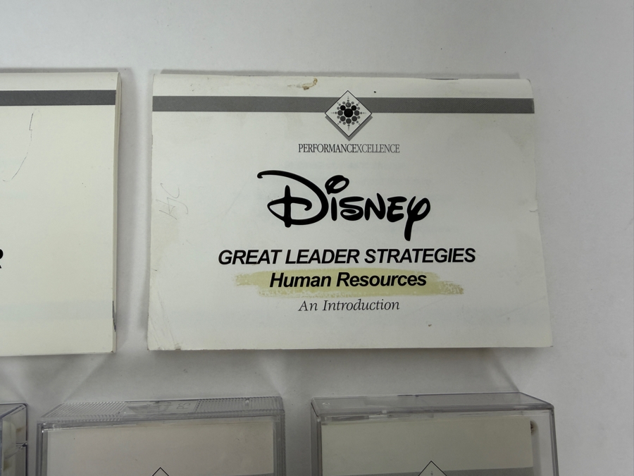 Vintage Disney Great Leader Strategies Lee Cockerell Presentation Cassette Tape Set And Booklets [Photo 5]