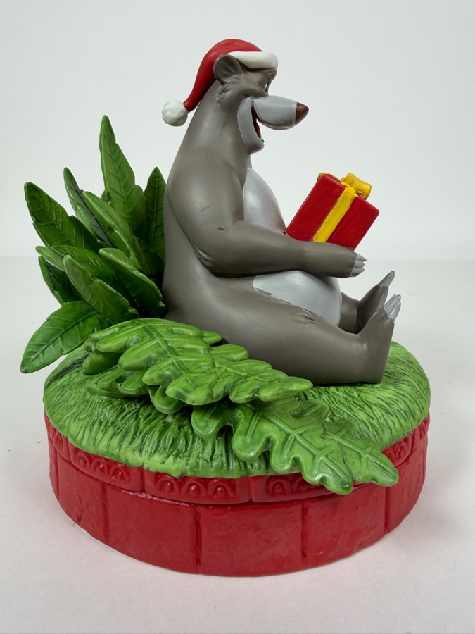 Vintage Grolier The Disney Collection Christmas 1995 Mowgli And Baloo 'For You, Baloo' Limited Edition 7,295/25,000 Figurine 7'H [Photo 4]